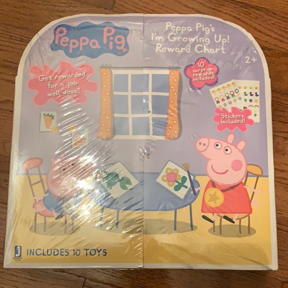 Peppa Pig I’m Growin Up Reward Chart New In Box.